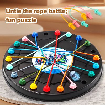 New Rope Breaking Battle Challenge Puzzle Toy Knot Toy Child