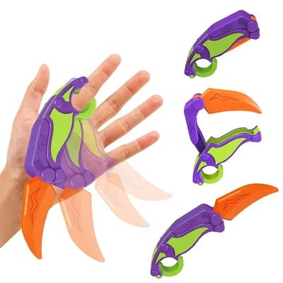 3D Printed Gravity Claw Knife Toy Stress Relief Butterfly Fi