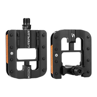 Liteplus自行车折叠脚踏全铝合金防滑抓脚小布风行小轮折叠车踏板