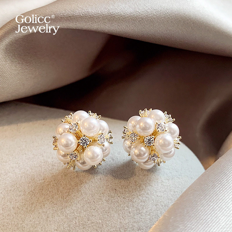 花朵珍珠耳钉女轻奢气质耳环2026新款爆款高级感时尚小众独特耳饰,饰品/流行首饰/时尚饰品新,耳钉,淘宝优惠券,粉丝福利购,淘宝优惠卷