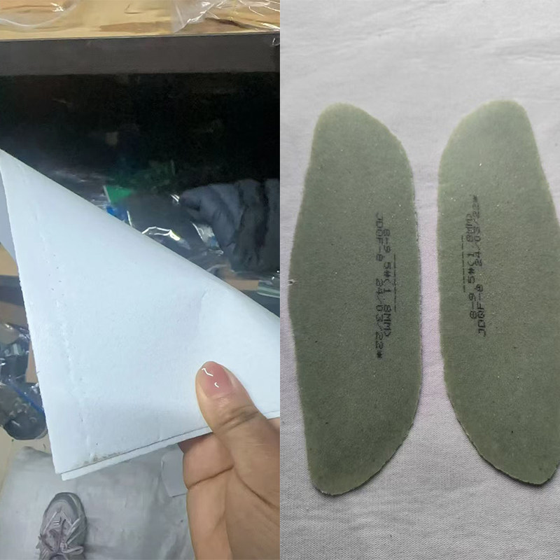 后跟港宝高密度海绵内衬海绵网布aj1原厂港宝热熔港宝片修补后跟