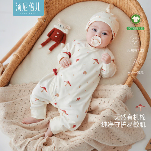 【有机棉】汤尼倍儿新生儿连体衣