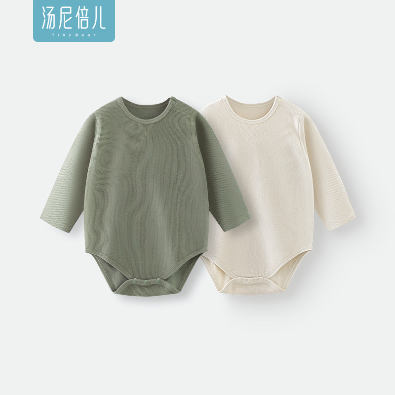 汤尼倍儿婴儿包屁衣秋冬季连体衣