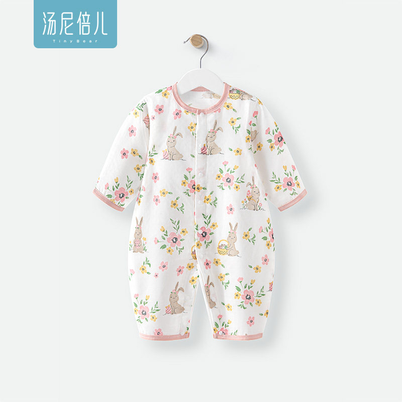 汤尼倍儿婴儿薄款连体衣夏空调服图片