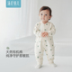宝宝长袖 汤尼倍儿婴儿连体衣纯棉春秋季 无骨打底哈衣服 有机棉