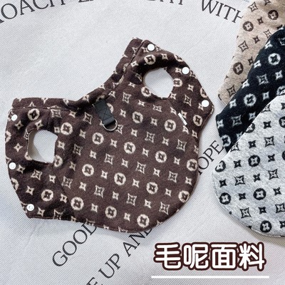 毛呢英伦风巴哥法斗保暖狗狗服