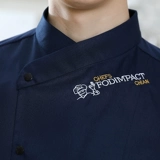 Летняя шеф -повар Работа для мужчин и женщин с коротким рукава