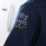 Летняя шеф -повар Работа для мужчин и женщин с коротким рукава