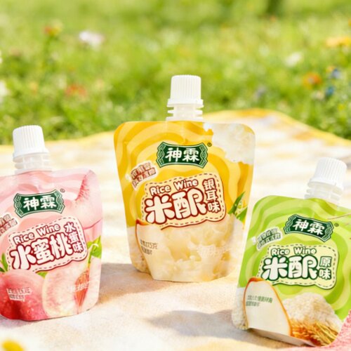 神霖吸吸米酿75克水果口味便捷小包装休闲零食湖北特产新品上市