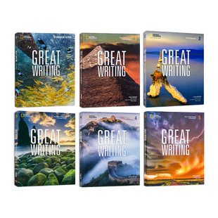 【麦凯思图书微损清仓】原版进口美国国家地理新旧版第三四五版Great Writing 初高中写作专项教材英语教学英文进阶训练写作指导