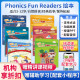 phonics fun readers 原版 赠音频 点读版 字母发音趣味读物绘本 教学PPT 自然拼读读物阅读babyall绘本拼读