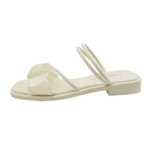 配裙子凉鞋女仙女风夏外穿平底2026新款超火法式绝美罗马沙滩凉拖