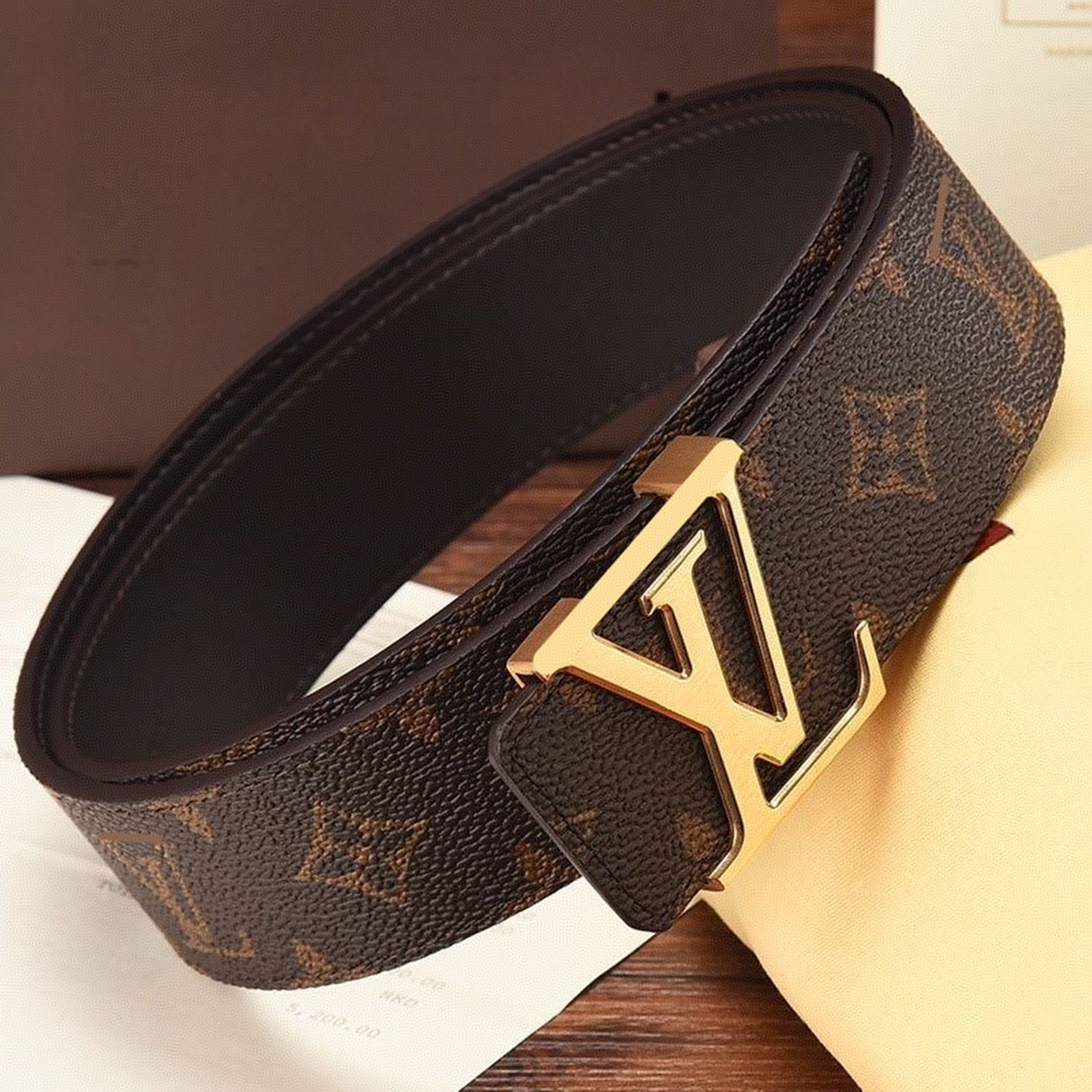 皮带男士真皮百搭大牌腰带年轻人牛皮花纹字母裤带潮流格纹女lv0G