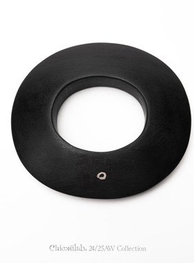 奇虚乐Chicxūlab 崇阿Alp 纯手工黑檀木飞碟手镯｜定制款