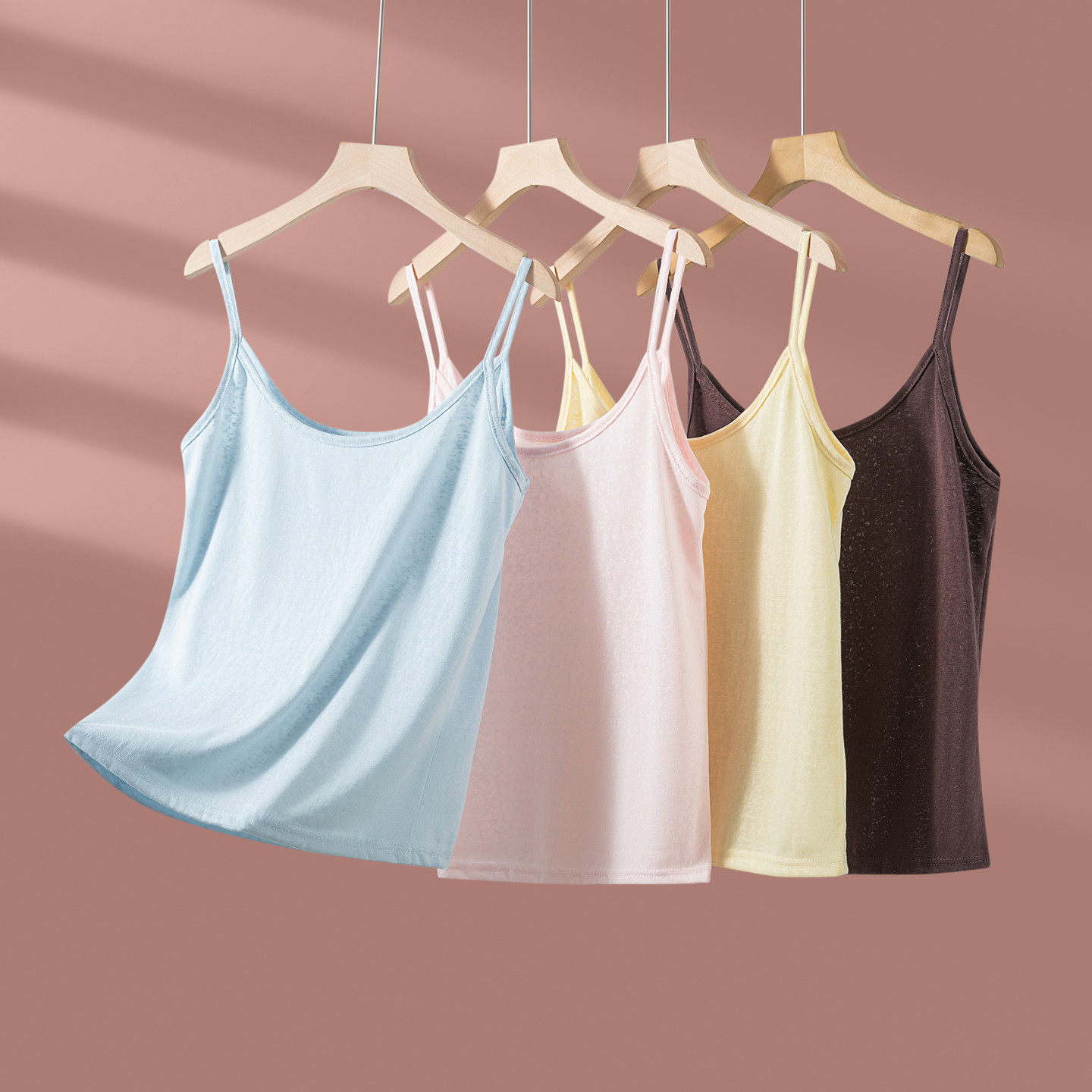 外穿白色V领吊带女内搭2025夏新款宽松遮肚子棉麻上衣打底小背心