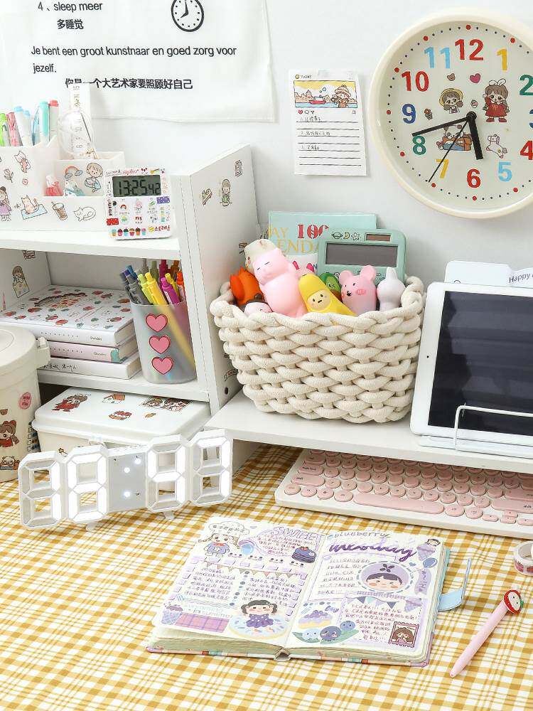 小槑同学开学学生宿舍用品初中生学习小仙女学习用品用具网红大一