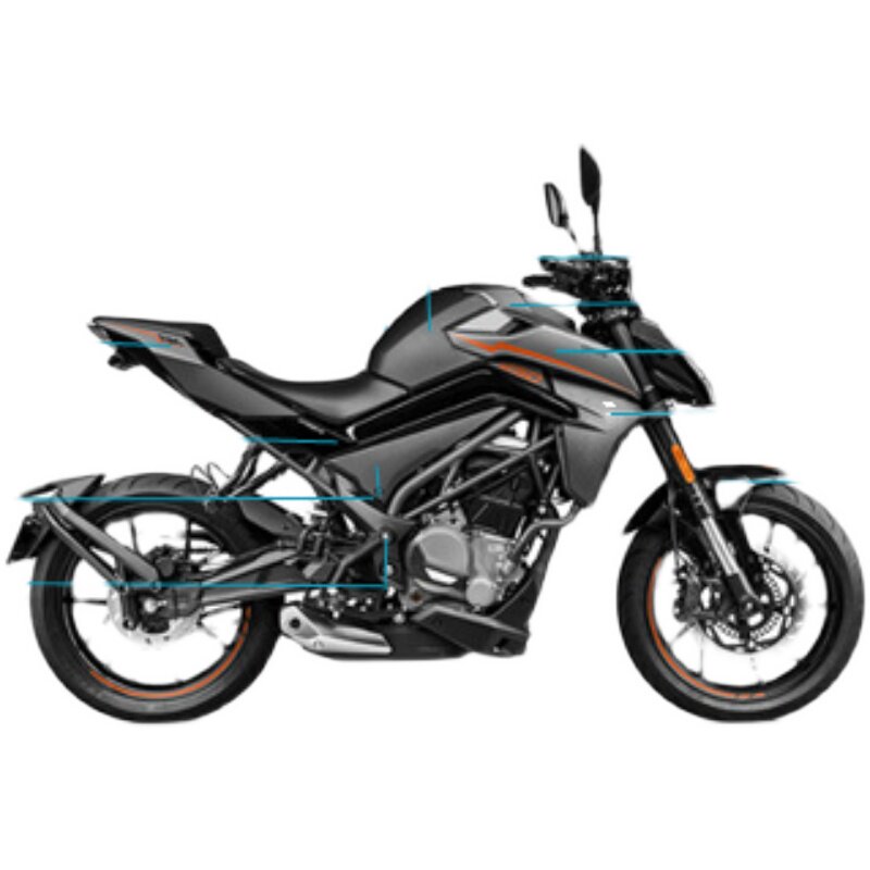 春风摩托车22年新款250nk全车外壳赛道版护板油箱挡泥板后尾配件