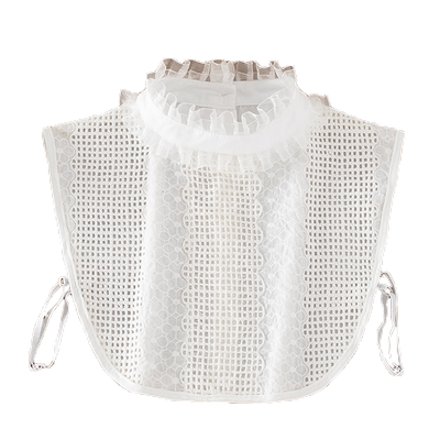 秋冬新款纯棉假领子胖瘦都能穿