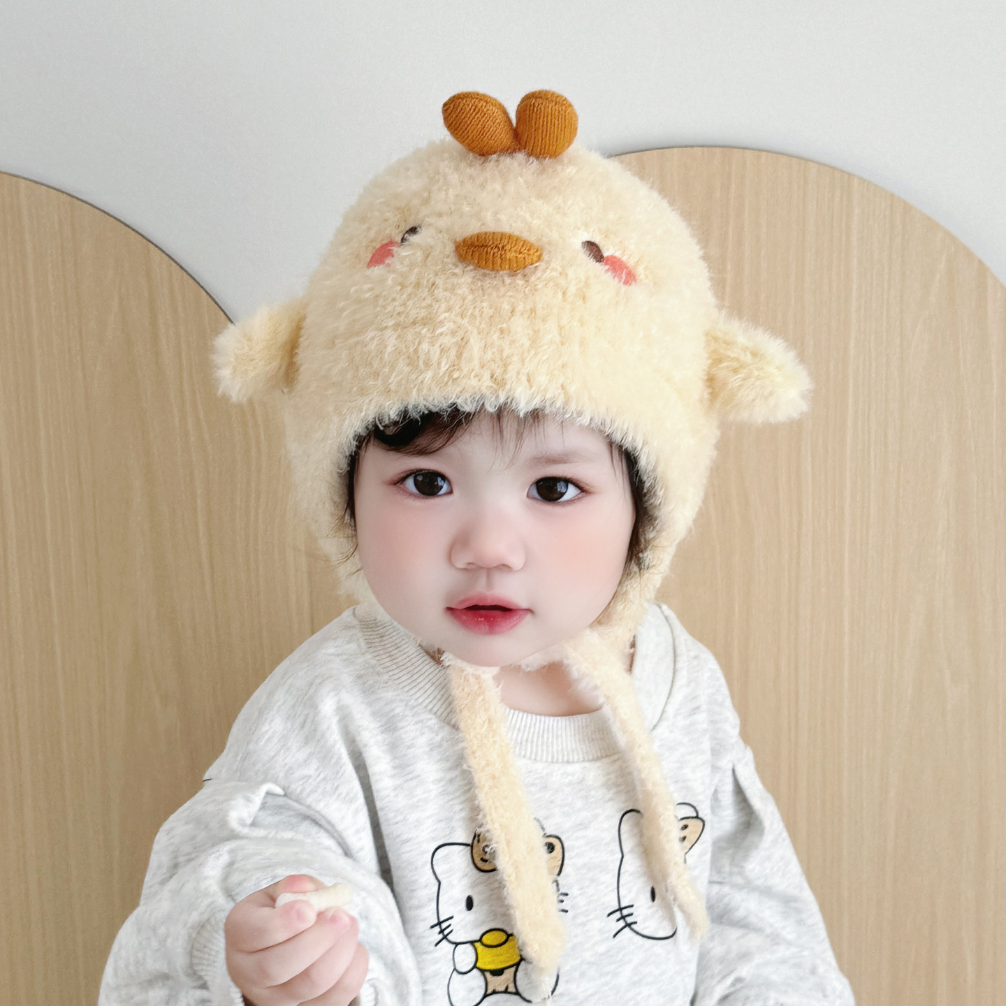 婴儿帽子秋冬季宝宝毛绒帽针织帽儿童冬季毛线帽男童加厚护耳保暖,童装/婴儿装/亲子装,帽子,淘宝优惠券,粉丝福利购,淘宝优惠卷