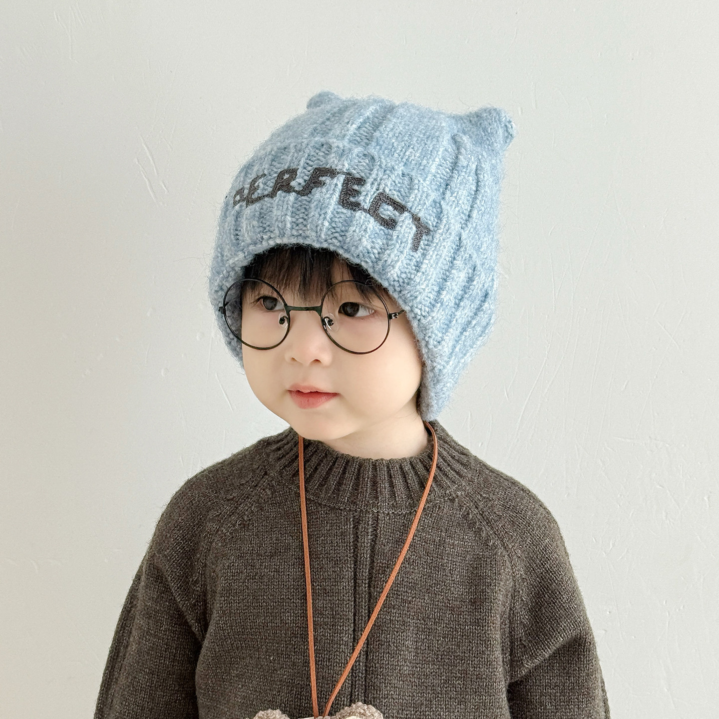 儿童帽子秋冬季宝宝毛线帽针织帽男童冬季男孩加厚护耳帽保暖新款,童装/婴儿装/亲子装,帽子,淘宝优惠券,粉丝福利购,淘宝优惠卷