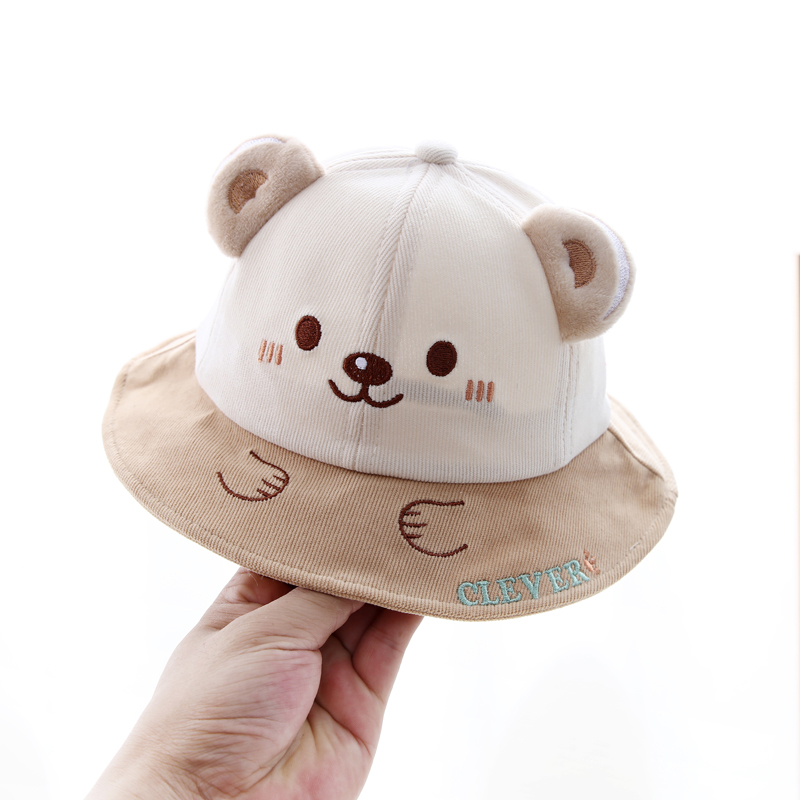 彼彼熊渔夫帽遮阳遮阳帽