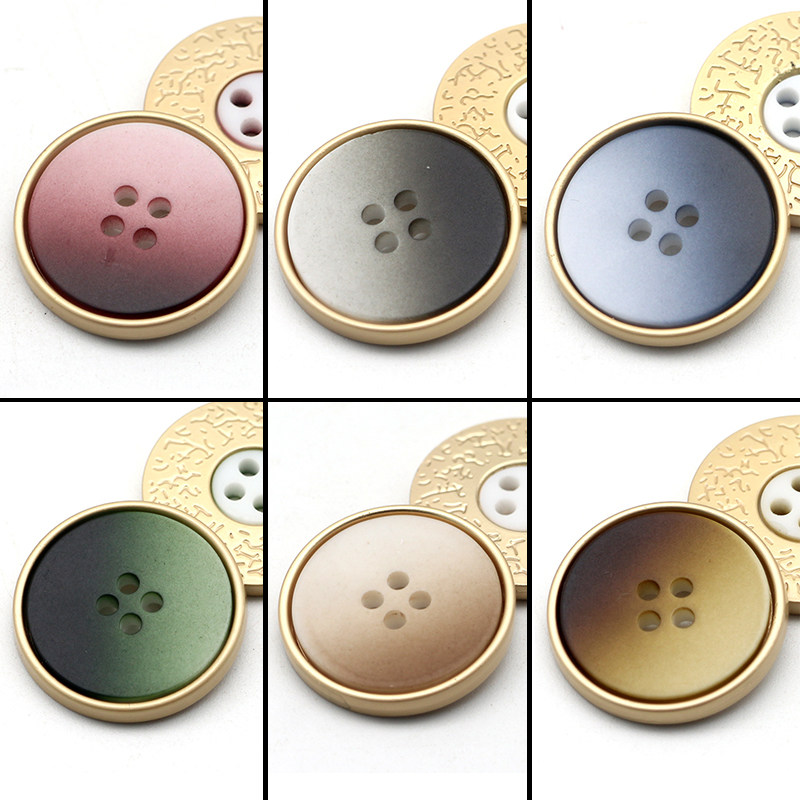 大衣扣子高档纽扣金属平面圆形四眼扣女毛衣上衣外套百搭扣大号,居家布艺,纽扣,淘宝优惠券,粉丝福利购,淘宝优惠卷