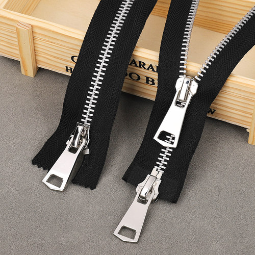 8号金属铝制拉锁羽绒服拉链配件