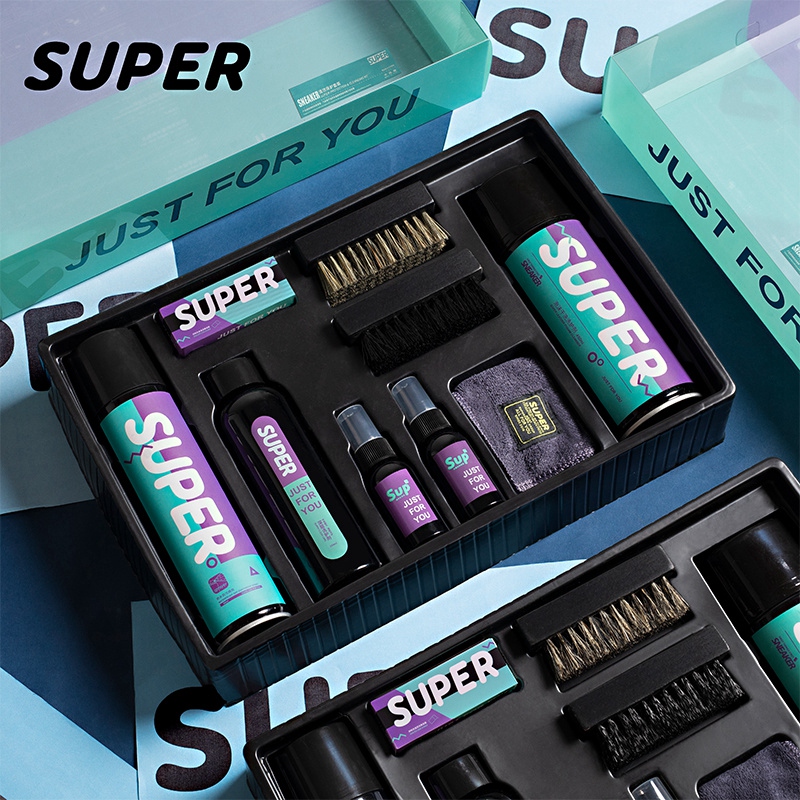 super套装中性神器小白鞋清洗剂