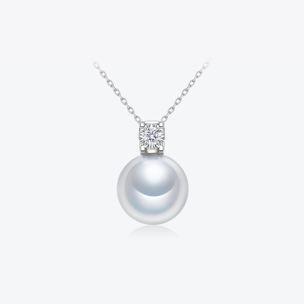 Meluxe美奈澳白珍珠吊坠天然海水珍珠吊坠轻奢高级感小众饰品