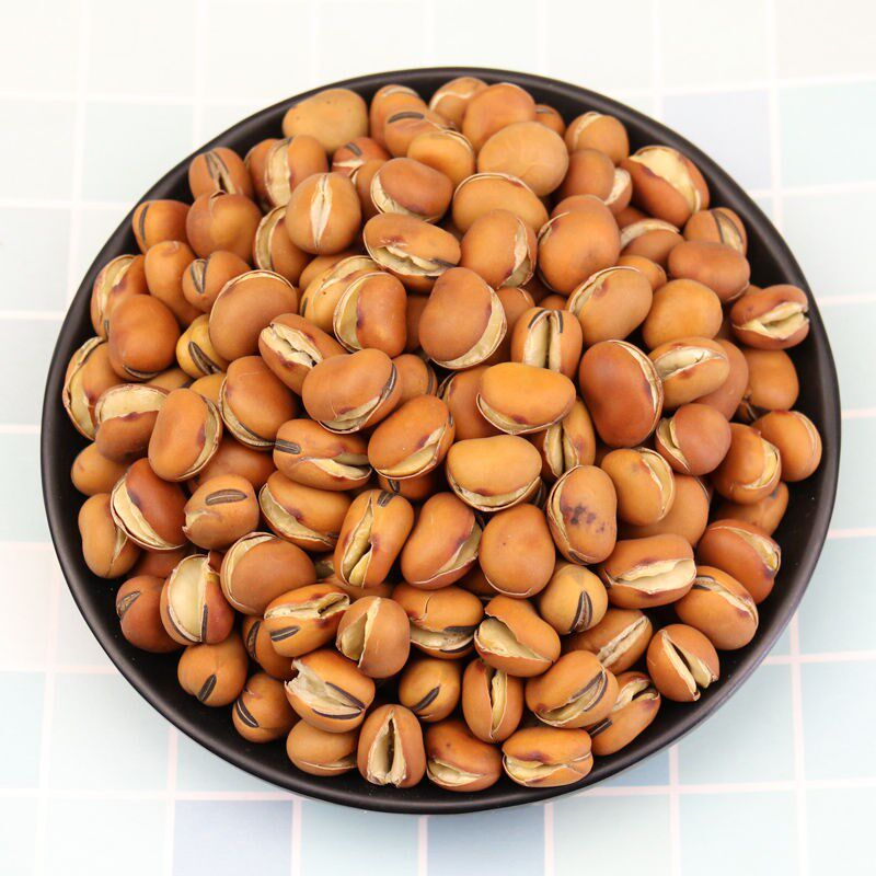 四川农家干炒胡豆盐炒小吃蚕豆1斤2斤炒货休闲黄豆蚕豆零食炒豌豆