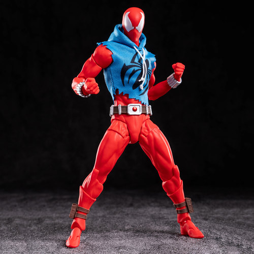 mt猩红蜘蛛侠手办关节可动摆件messtoys章帕克究极邻居模型玩具