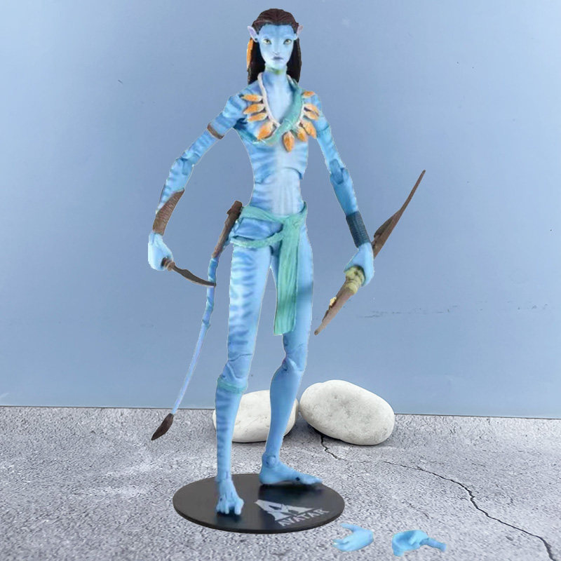 阿凡达2水之道手办杰克人仔模型涅提妮公仔可动人偶摆件人偶玩具