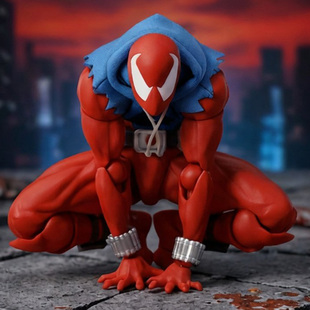 CT厂186猩红蜘蛛侠手办messtoys章帕克终极邻居究极可动模型玩具