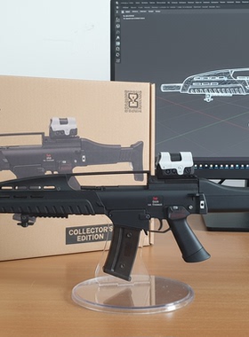 小米8模型XM8桌面兵人摆件3D打印司马G36科幻套件潮流玩具