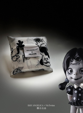 设计师联名款环保购物袋issy angelica通用款女包可折叠手提袋