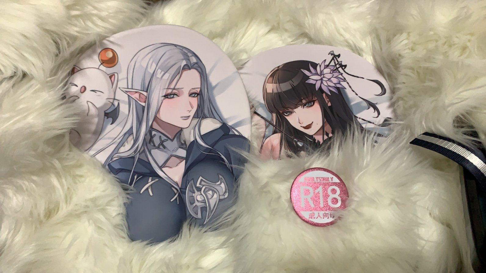 14同人夜露伊塞勒鼠标垫画师:海胆