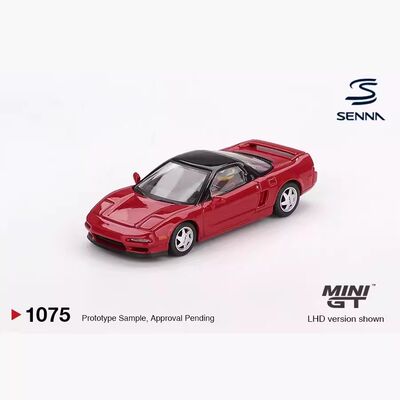 MINIGT 1:64 #1075 本田NSX塞纳 人偶 红色 合金车模