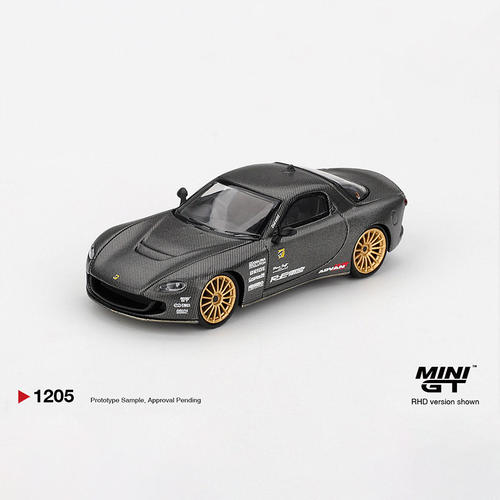 MINIGT [1205] 马自达RX7雨宫炭黑 1:64合金车模