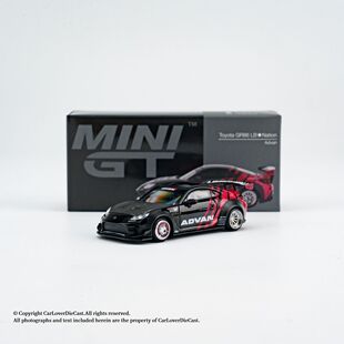 MINIGT #1173 丰田Toyota GR86 宽体 Advan 汽车模型