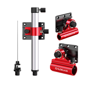 垂弦钓箱配件三件套左右手通用插片式超轻炮台架鱼护架饵料盘架座