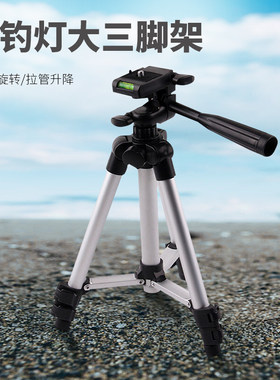 垂弦钓鱼灯架夜钓灯三角架三脚大