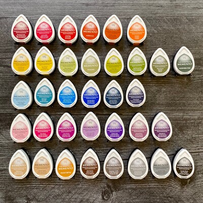 Tsukineko月猫MD水滴艺术印台 日本进口水性印泥印台Memento