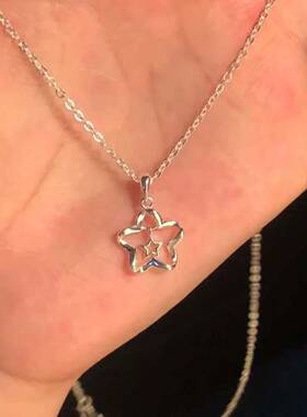 幸运星项链女ins小众气质