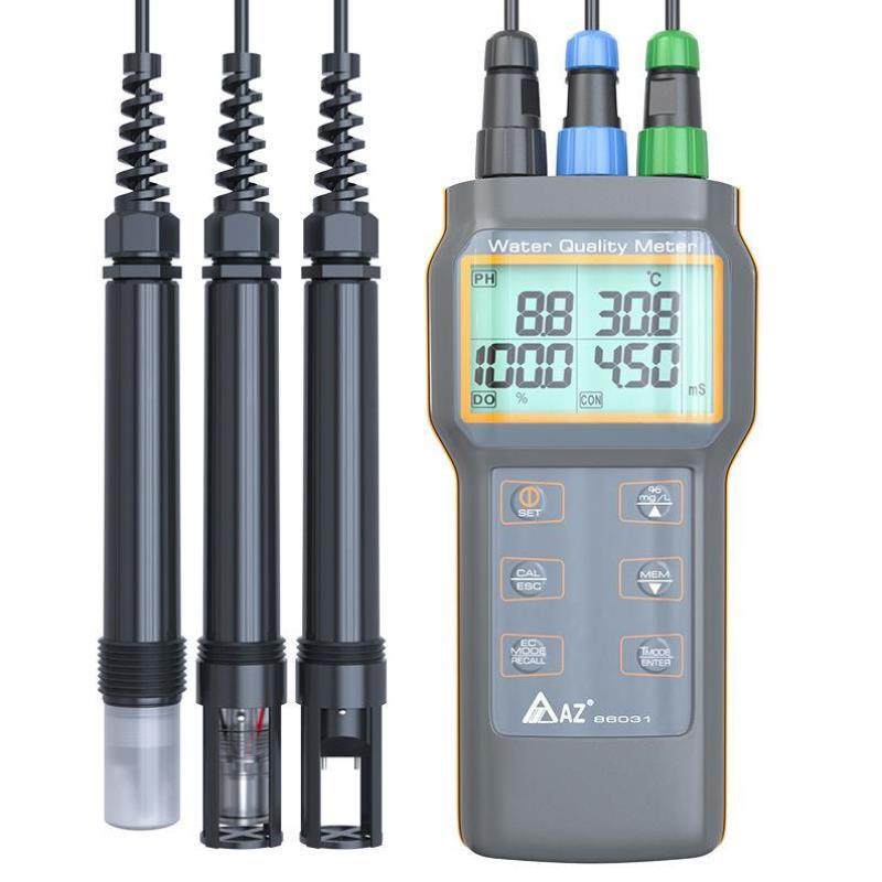 水产养殖多功能水质检测仪酸碱ph计溶氧仪盐度计电导率仪tds厂家b