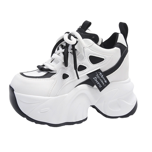老爹鞋女2026秋冬季新款厚底增高运动鞋爆款百搭内增高加绒休闲鞋