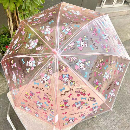 现货日本购卡通可爱儿童雨伞