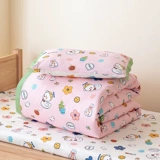 Дисней, детское одеяло для детского сада, хлопковый комплект, детский пододеяльник для сна, 3 предмета, постельные принадлежности