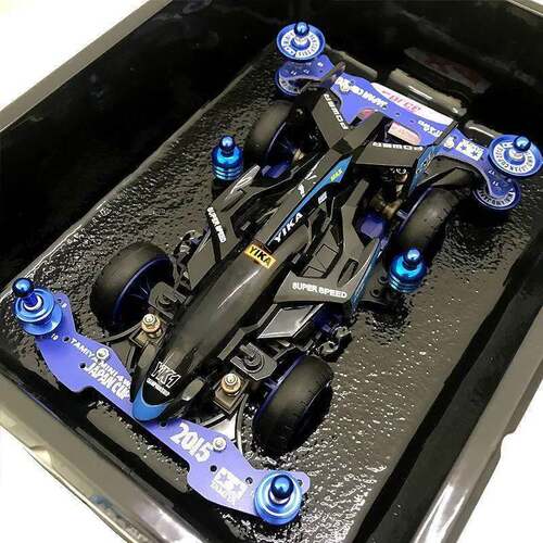 四驱车专业级拼装赛车玩具双头马达MA底盘改装金属配件龙头男孩