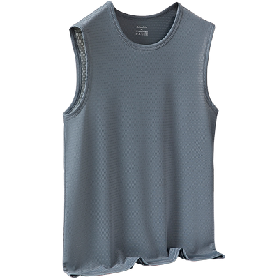 冰丝背心男士夏季薄款宽松速干潮