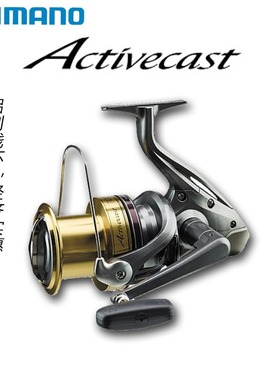 shimano禧玛诺远投专用鱼线轮25款Activecast水库海竿纺车轮海钓